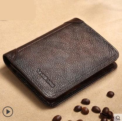 Cross Border New Leather Men's Wallet - Trendha