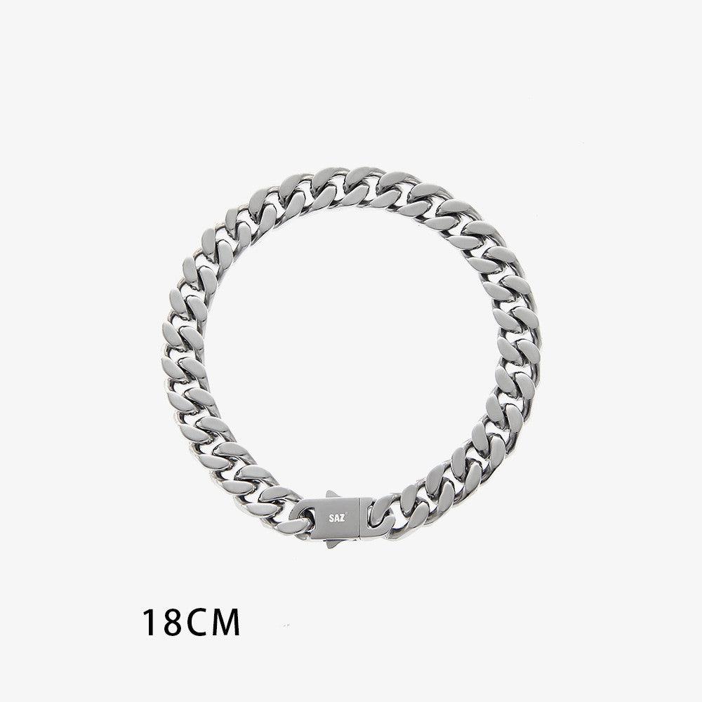 Cuban Bracelet Titanium Steel Accessories - Trendha