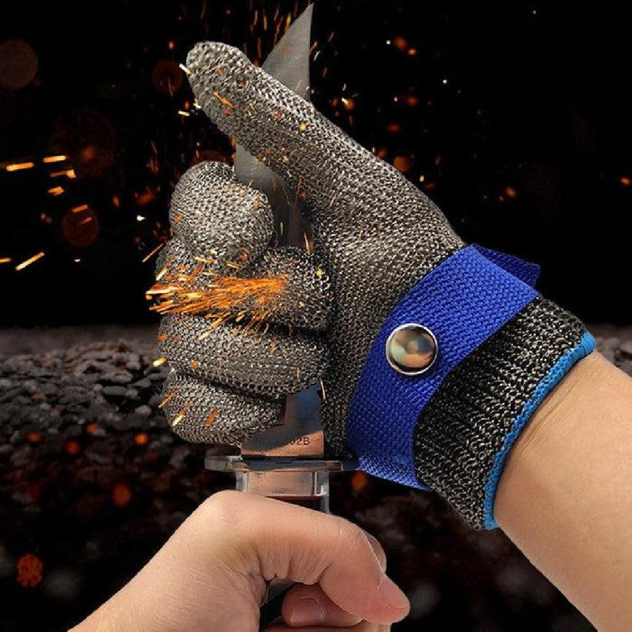 Cut Resistant Gloves Grade 5 316 Stainless Steel Cut-proof - Trendha