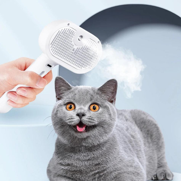 Professional Pet Hair Straightener & Massage Comb for Cats