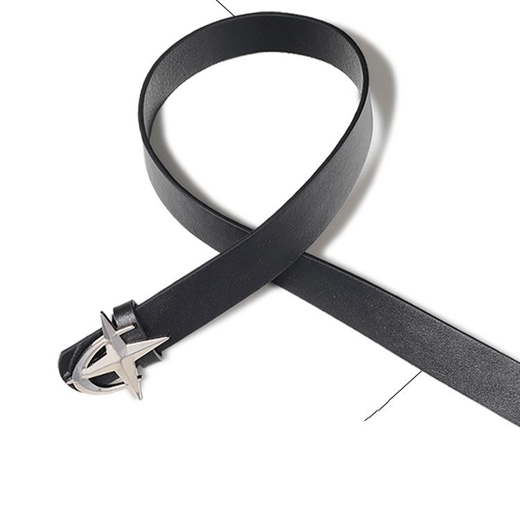 Cross Star Buckle Women's Belt