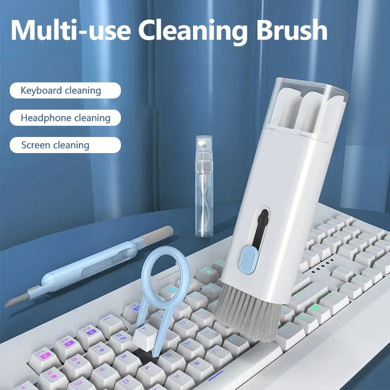Ultimate Electronics Cleaning Kit: 7-in-1 Multi-Tool for Keyboards, AirPods, Screens & More