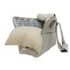color: Gray bag pillow
