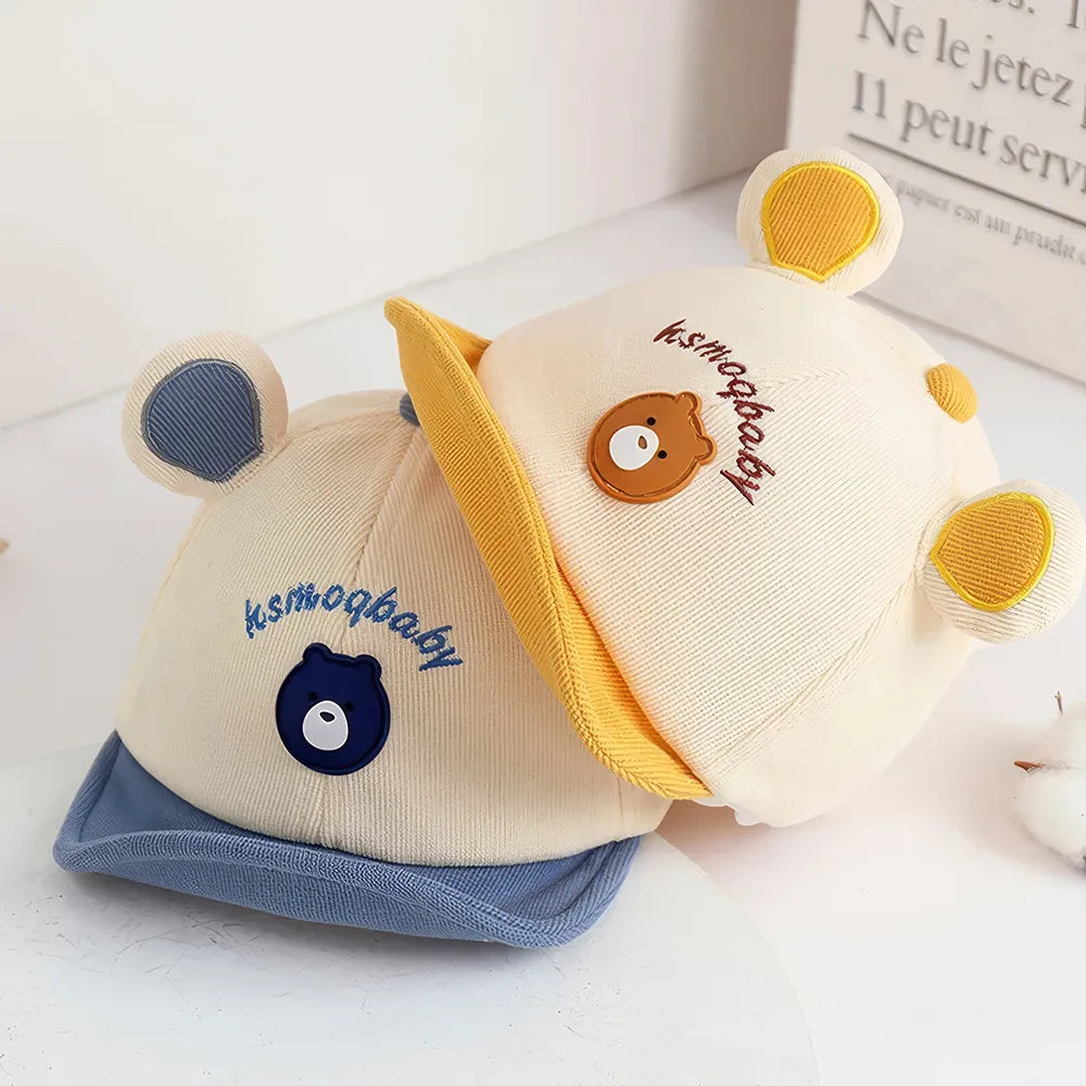 Cute Bear-Ear Baby Hat