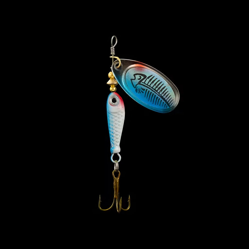 Rotating Metal Spinner Fishing Lure