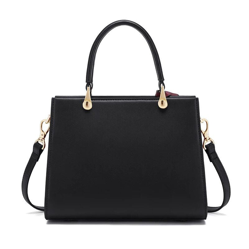 Luxury Women's Leather Shoulder Tote Bag