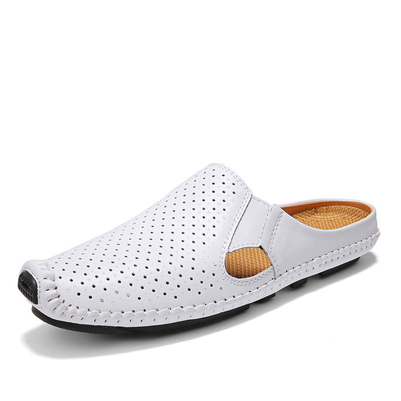 Breathable Stylish Semi-slippers Men's Hollow