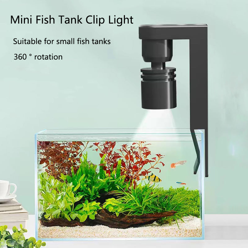 Mini Clip-On USB Aquarium Light