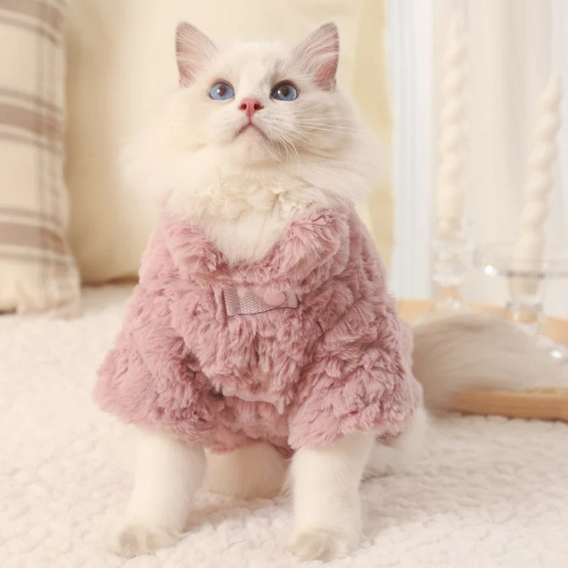 Warm Pet Vest for Cats & Small Dogs