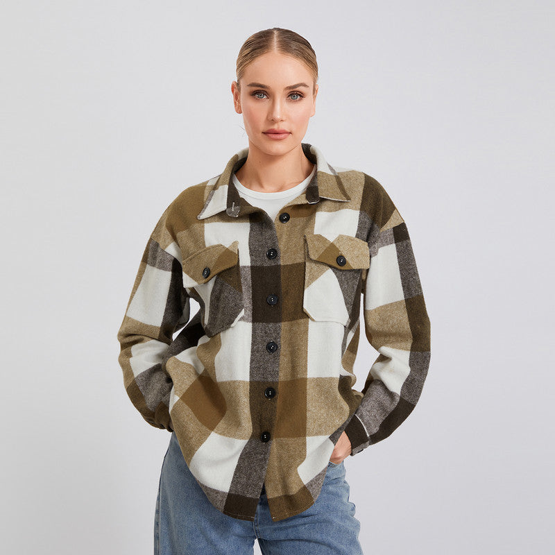 Women's Plaid Shacket