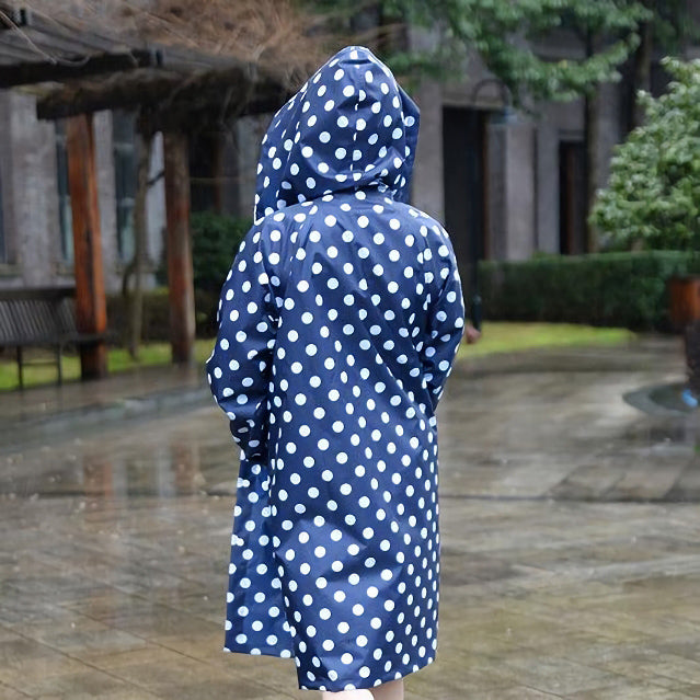 Waterproof Hooded Rain Poncho