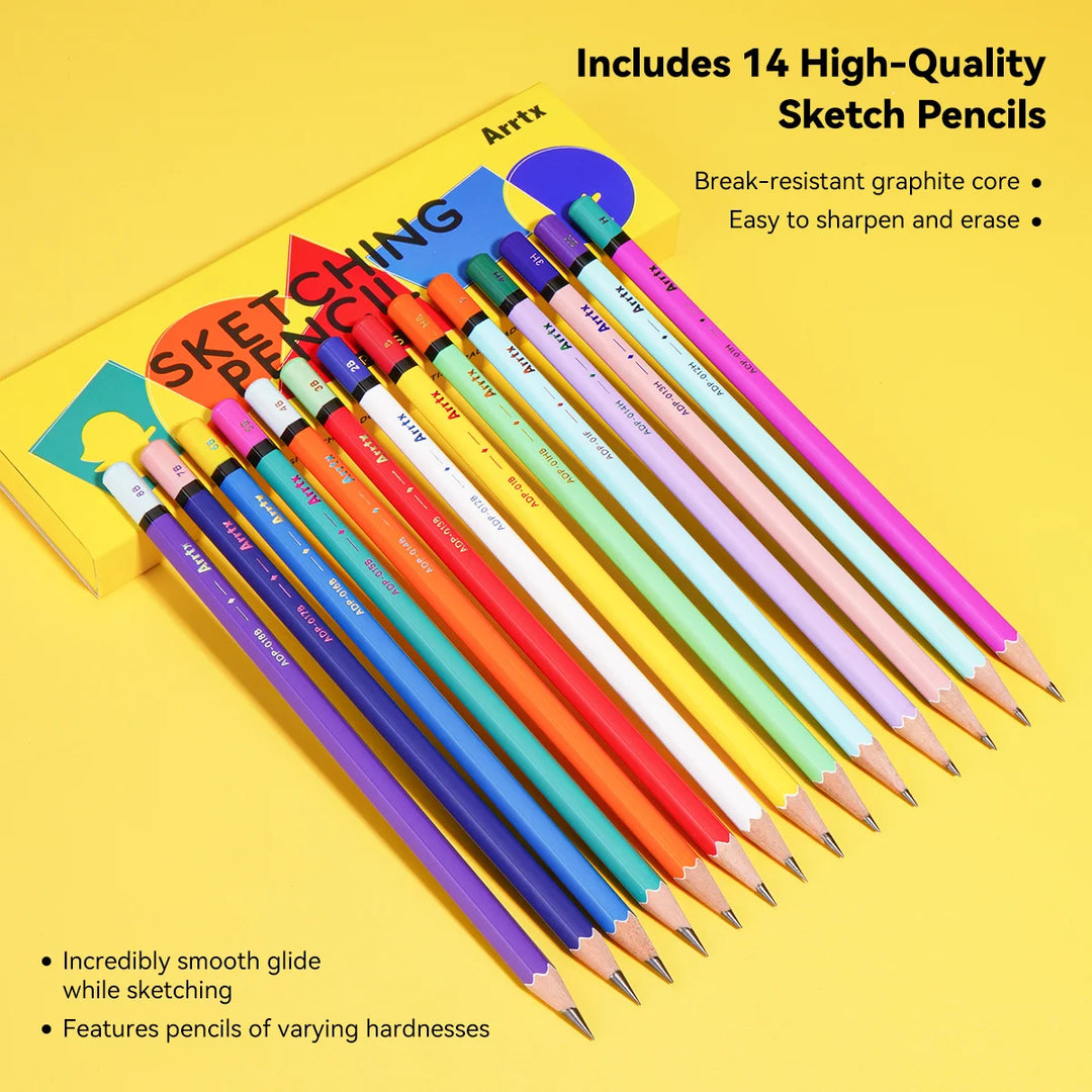 Professional Sketching and Drawing Pencil Set