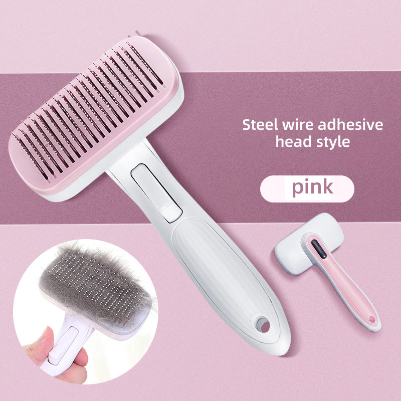 Premium Pet Grooming & Hair Cleaning Brush for Dogs and Cats