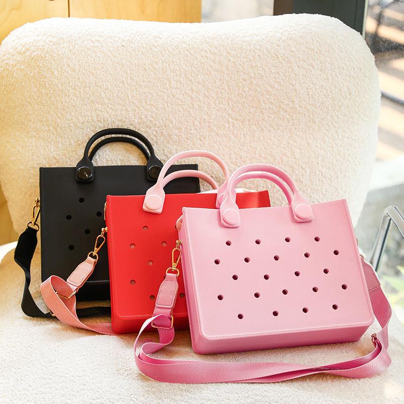 EVA Beach Tote Bag with Open Top