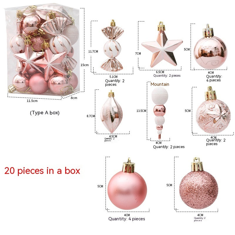 Christmas Decorations Pendant Suit Gift Box