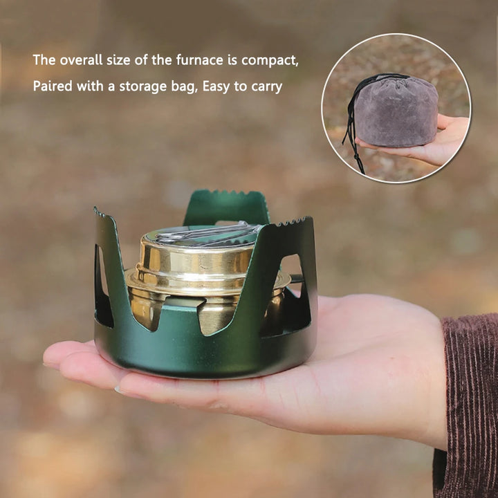 Portable Mini Alcohol Stove Burner