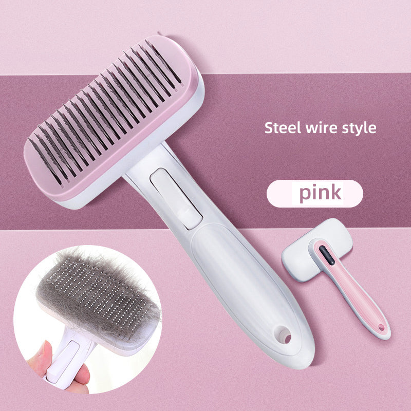 Premium Pet Grooming & Hair Cleaning Brush for Dogs and Cats