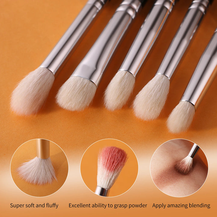 15pcs Professional Eye Makeup Brush Set