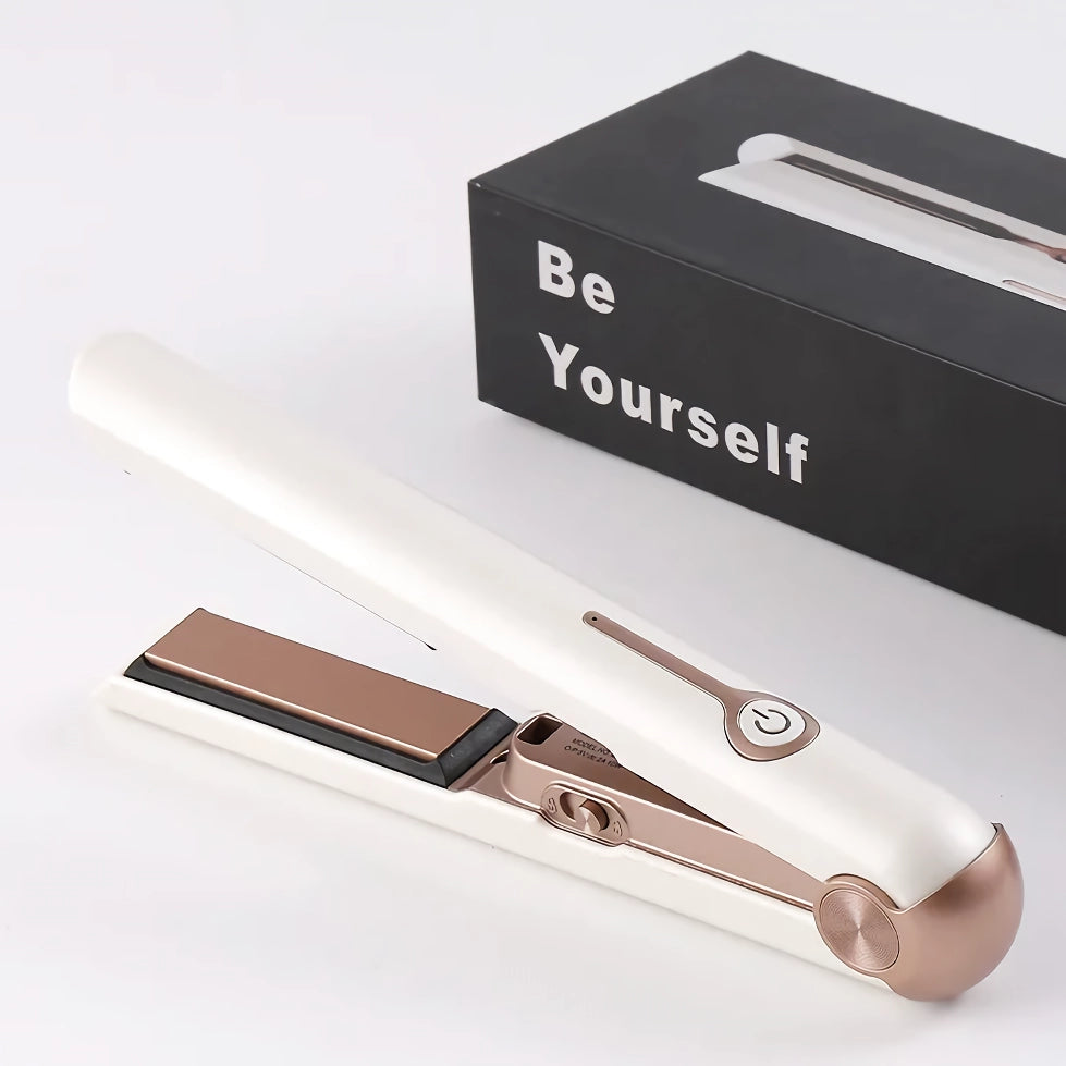 Portable Mini 2-in-1 USB Charging Straightener