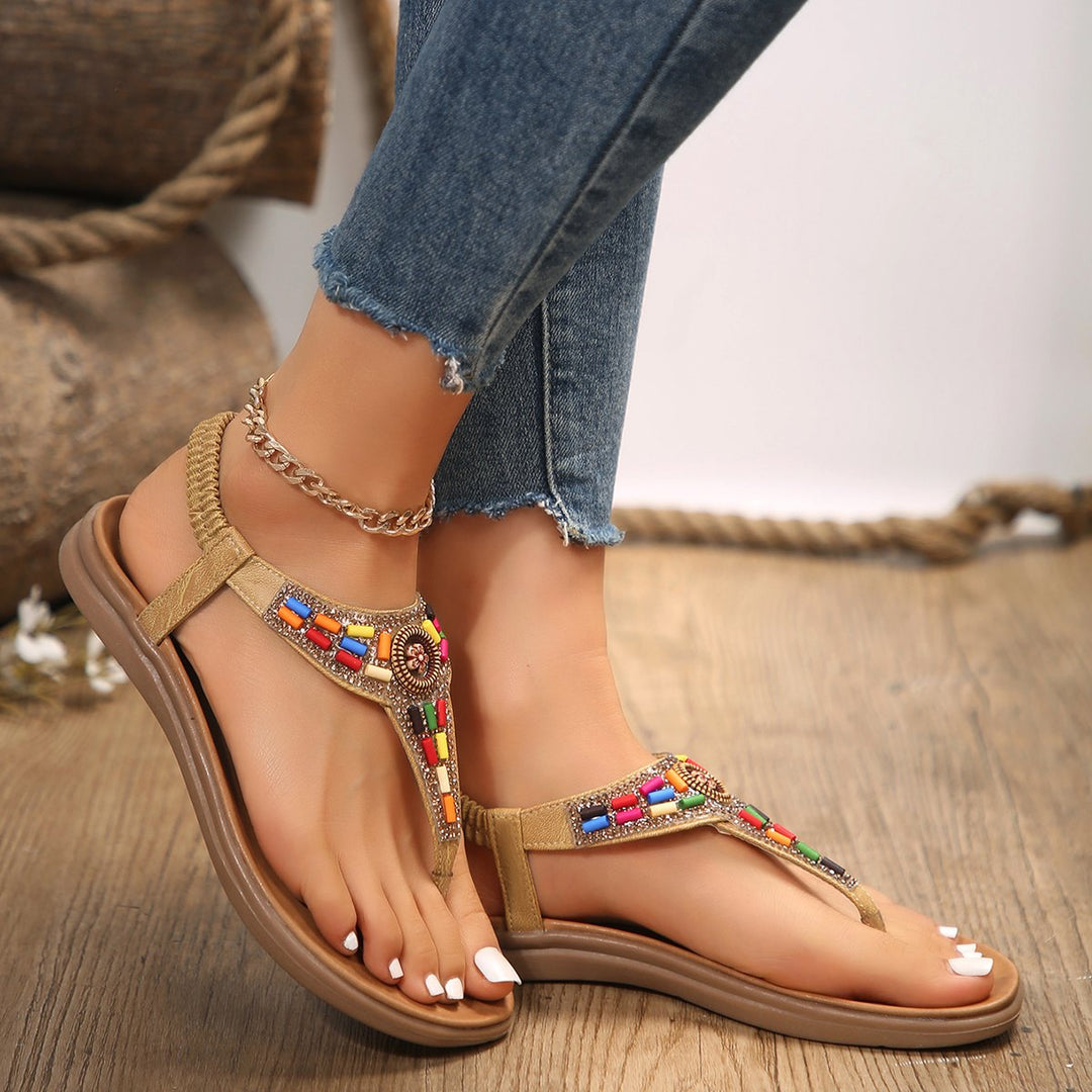 Crystal Bohemian Sandals