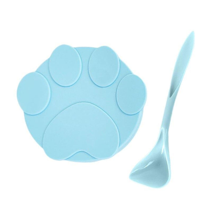2-in-1 Silicone Pet Food Can Cover and Spoon