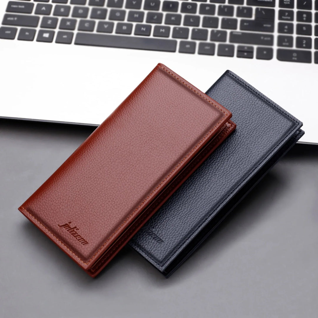 Fashion Coin ID Long Wallet with Multiple Card Slots and Clutch Bag