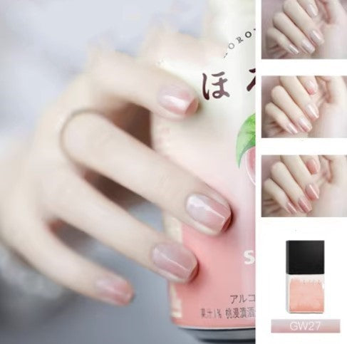 Temperature-changing Twilight Phototherapy Nail Polish Glue