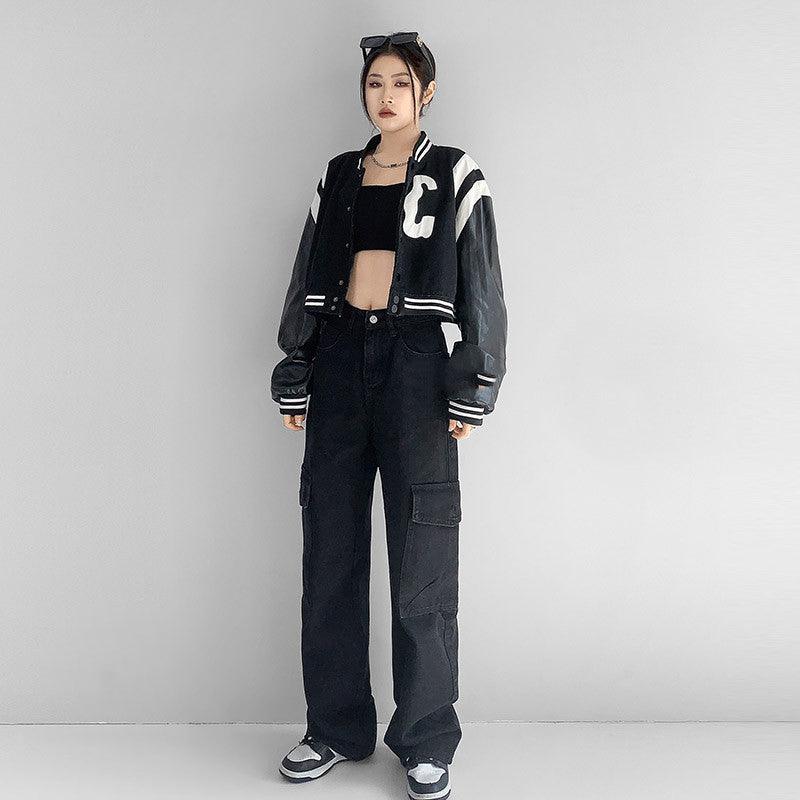 Digital Printing Women's Breathable And Comfortable Straight-leg Pants - Trendha