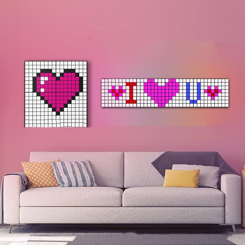 DIY Splicing Pixel Screen Bluetooth E-sports Ambience Light - Trendha
