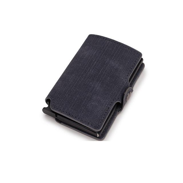 Double Box Metal Automatic Card Bag Wallet Aluminum Alloy - Trendha