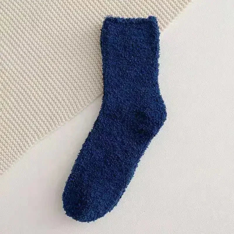 Cozy Men's Winter Thermal Fleece Socks