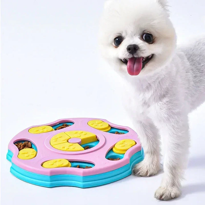 Interactive Dog Puzzle Toy Slow Feeder - IQ Enhancing Food Dispenser