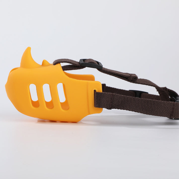 Adjustable Soft Silicone Dog Muzzle