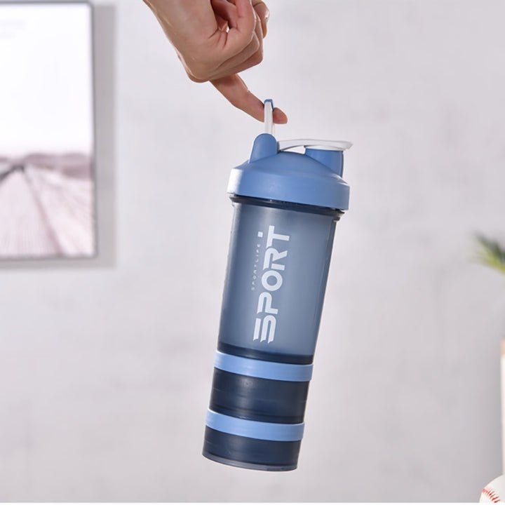 Plastic Protein Shaker Bottle