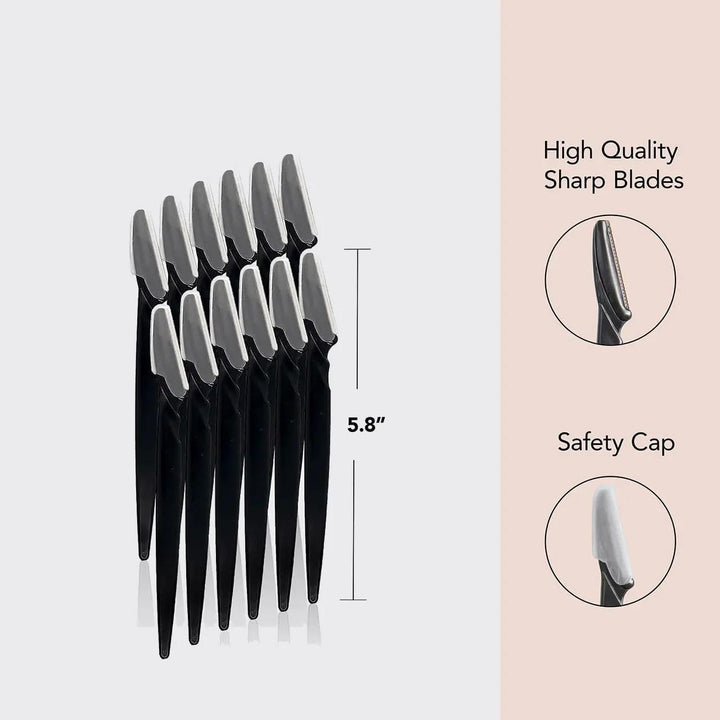 5Pcs Portable Eyebrow Trimmer Blades