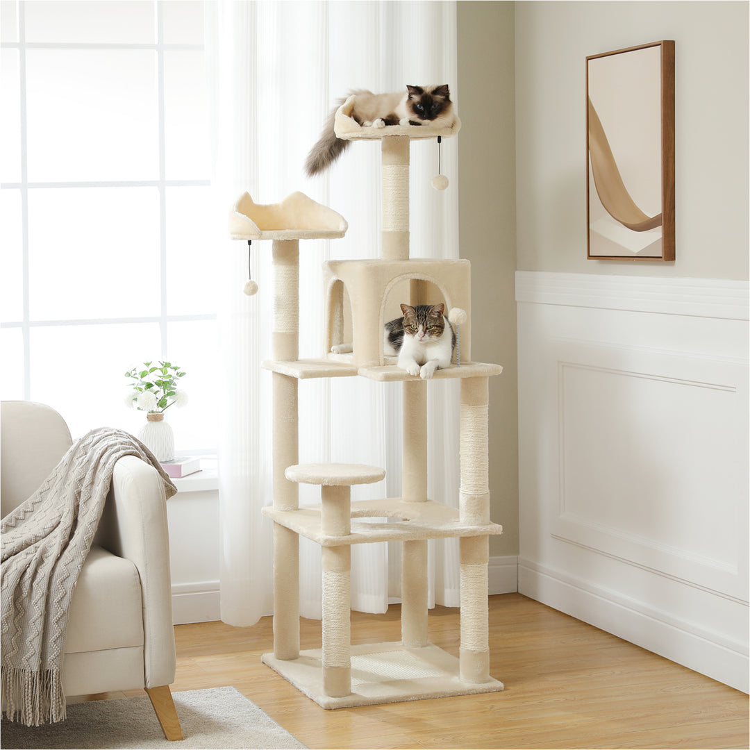 Multi-Level Cat Tree Tower