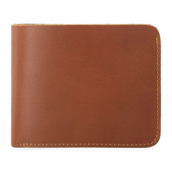 Men's New First Layer Cowhide Retro Wallet