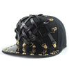Color: Black X Leather Gold Nail