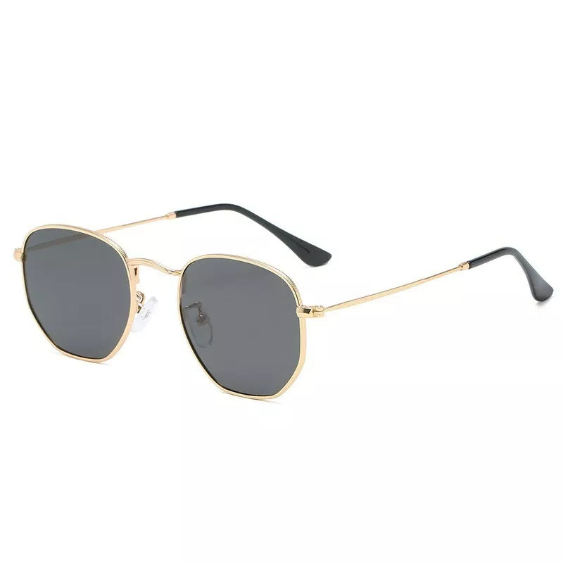 Hexagon Polarized Vintage Sunglasses for Men &amp; Women