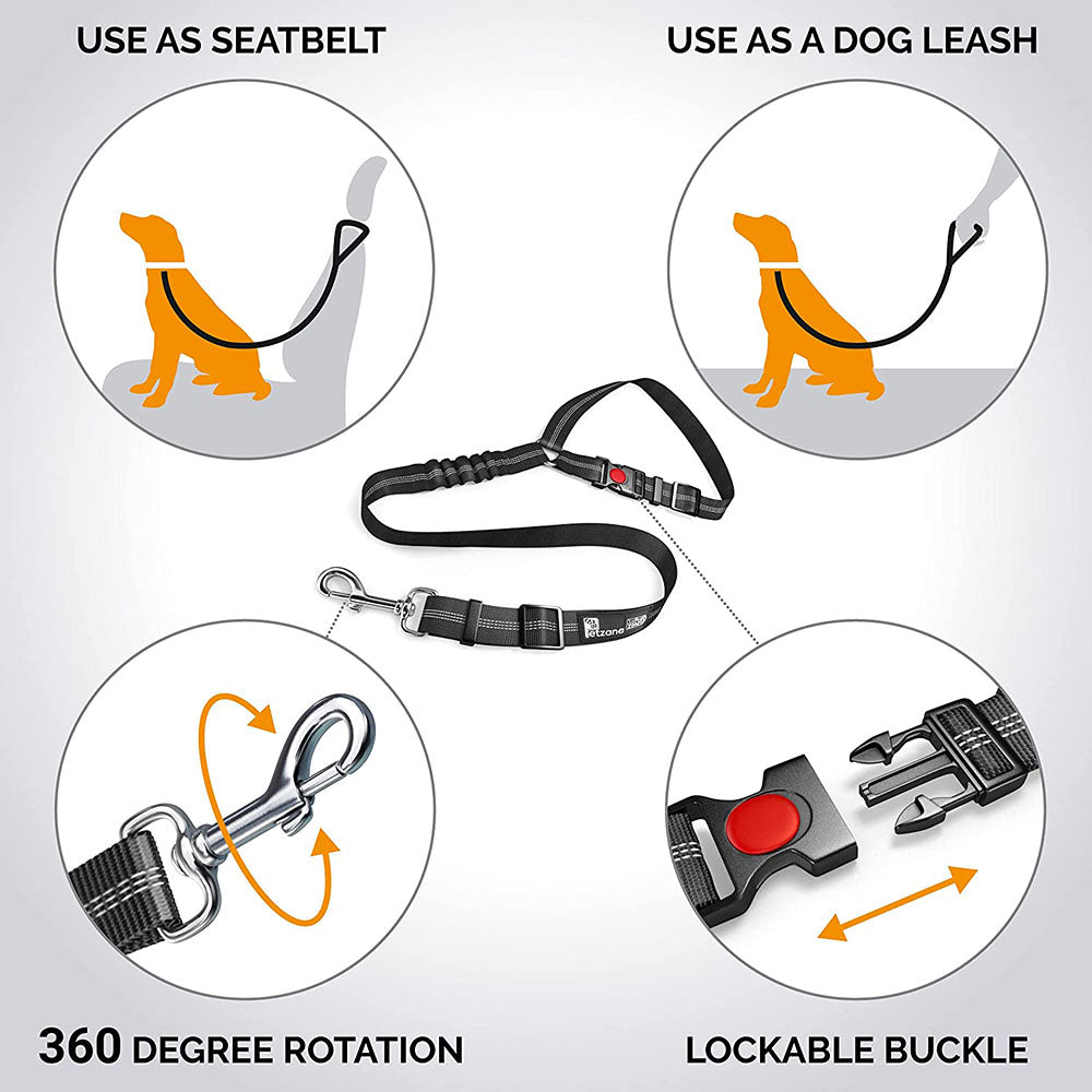 Adjustable Dog Car Seat Belt