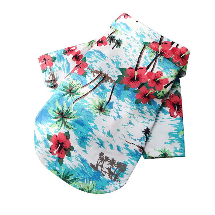 Hawaiian Style Dog Shirt