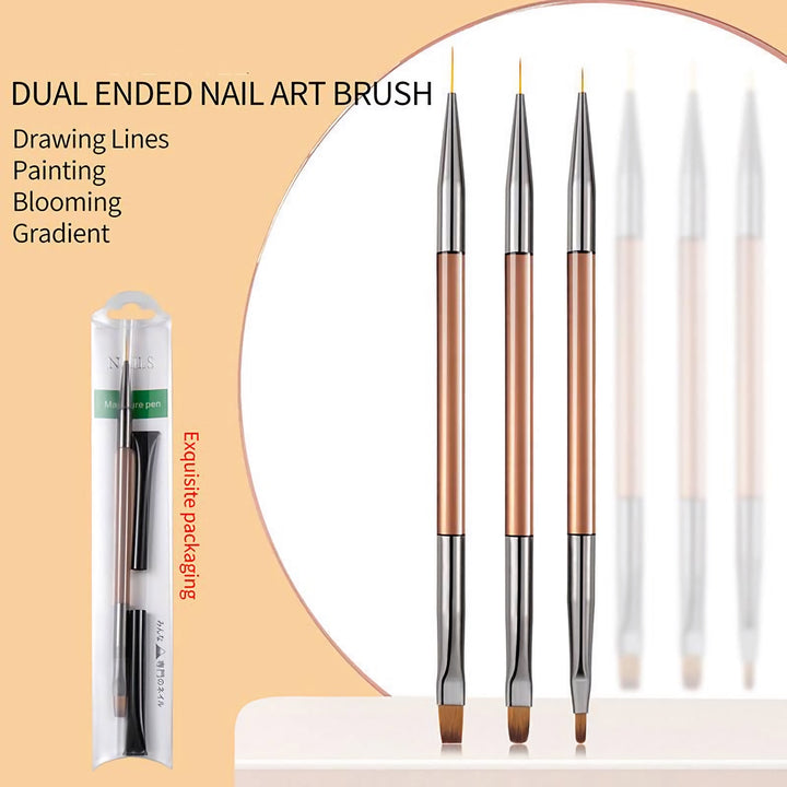 Double Head Nail Art Brush