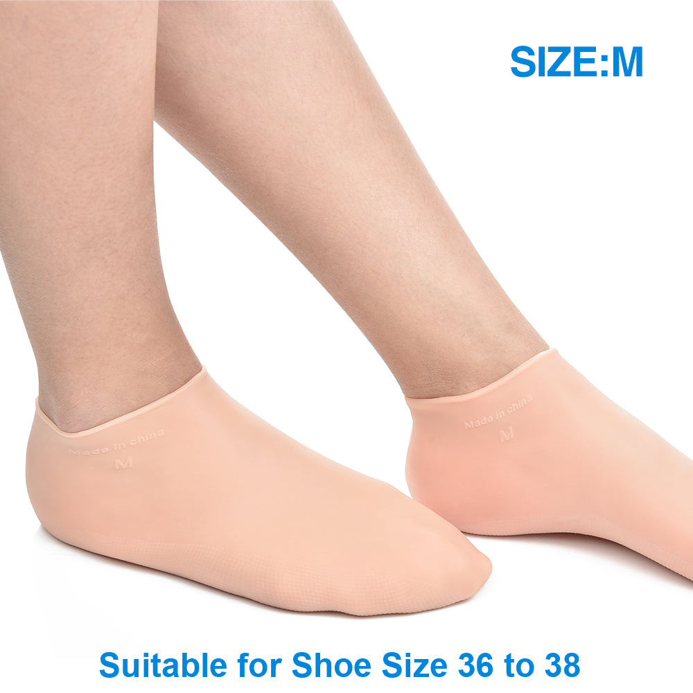 Silicone Gel Moisturizing Socks