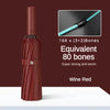 Color: Wine Red - 80 Bone