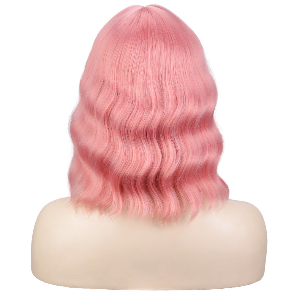 European And American Style Wig Water Ripple Short Curly Hair