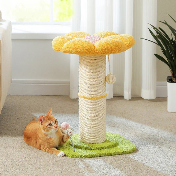 Flower Cat Scratching Post