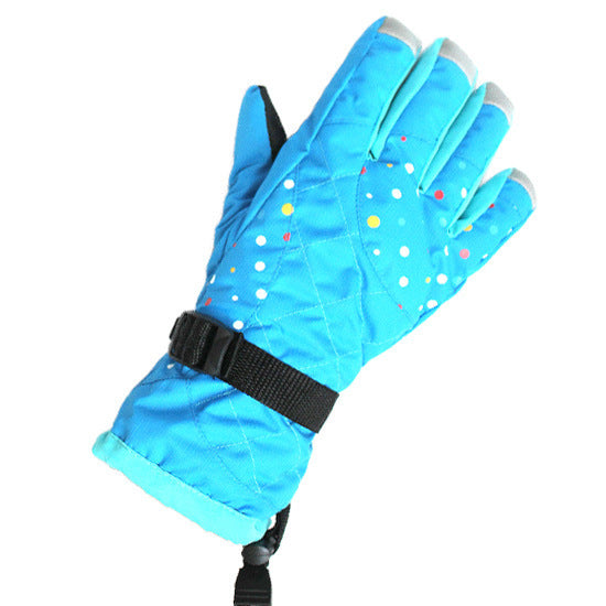 Winter Riding Ski Outdoor Climbing Girls Thick Gloves