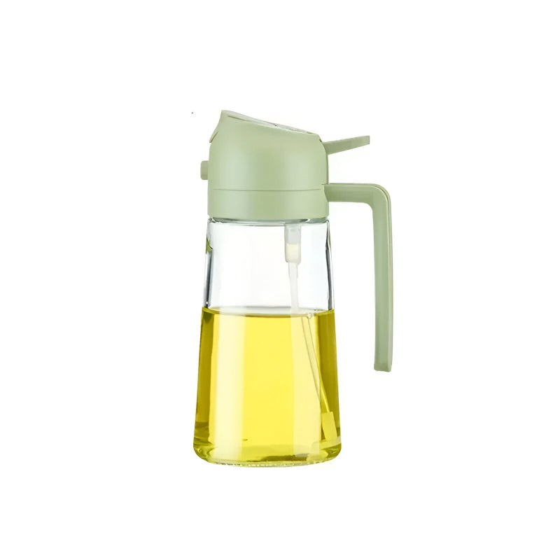 2-in-1 Glass Oil Sprayer Bottle