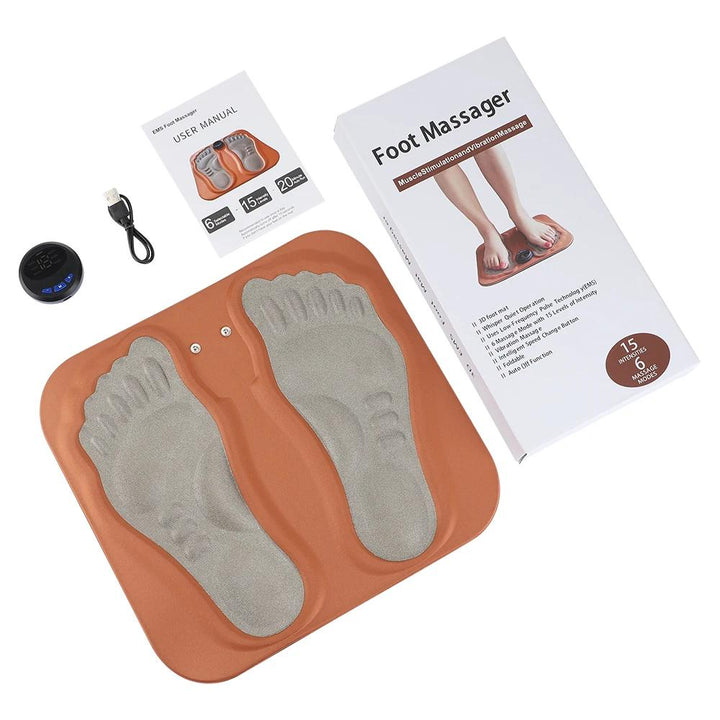 Foldable 3D Foot Massager Mat