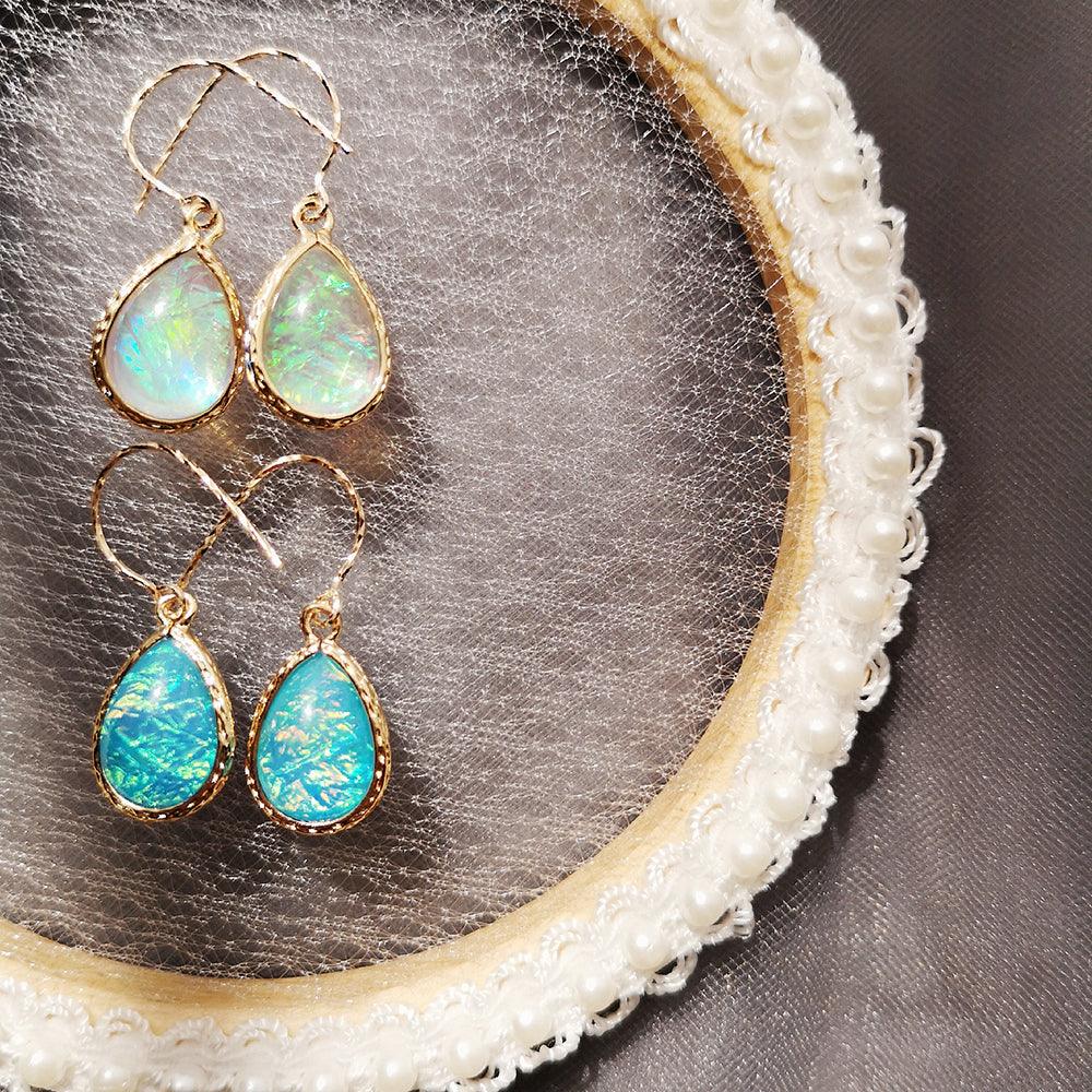 Earrings Without Ear Holes, Spiral Ears With Water Drop Earrings - Trendha